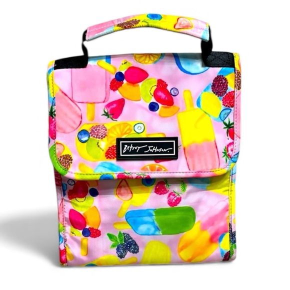 Betsey Johnson Handbags - BETSEY JOHNSON Lunch Bag Popsicle Summer insulated